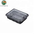 Custom Microwavable PP Rectangular Food Tray Sushi Trays